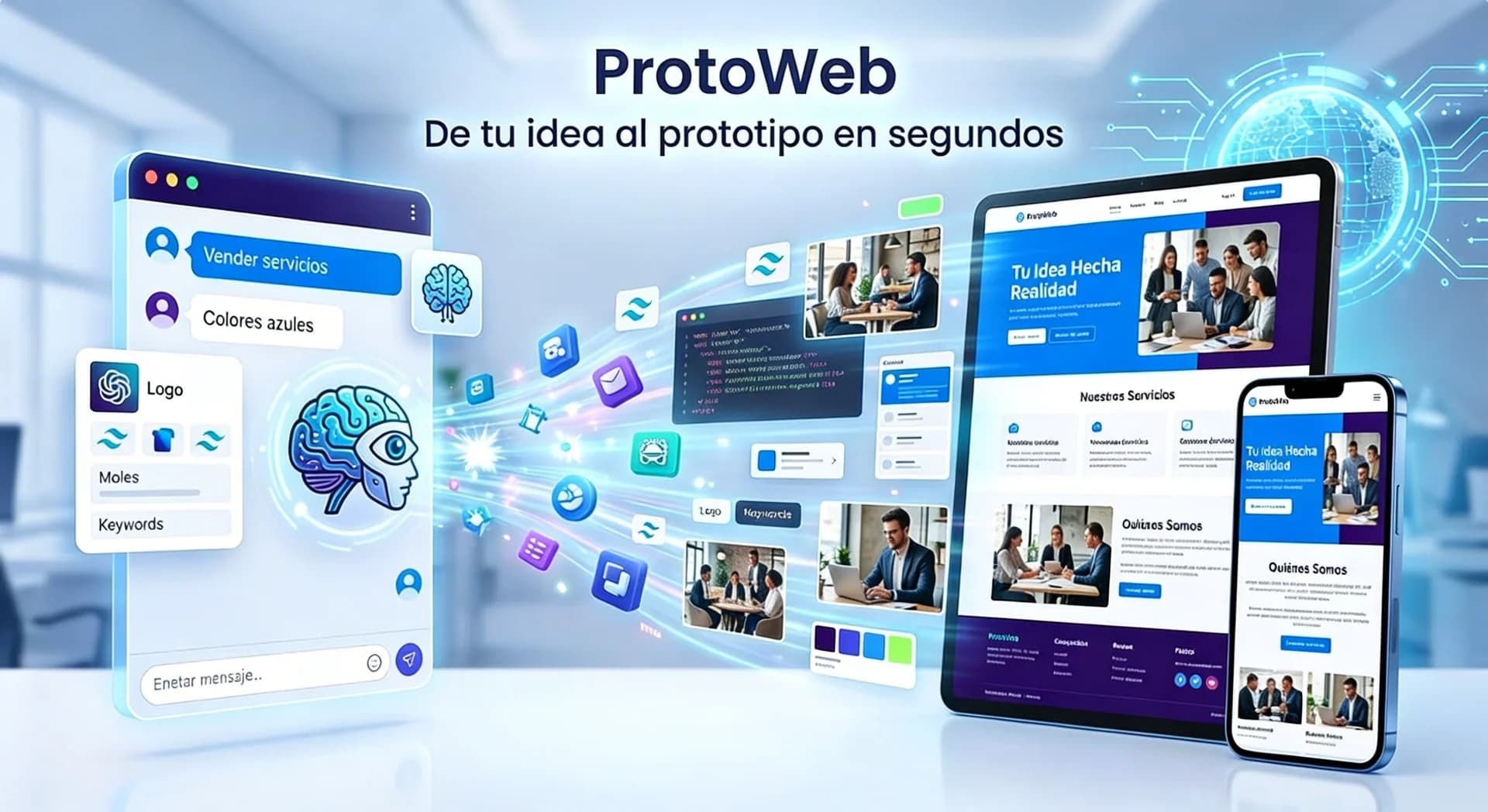 Protoweb - Creador de prototipos de páginas web por sectores